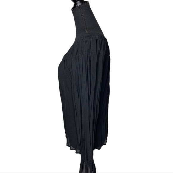 Harlow long sleeve peasant blouse size M - Picture 11 of 13